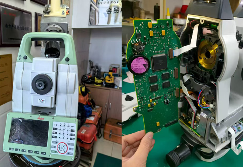 徠卡全站儀常見故障及維修流程